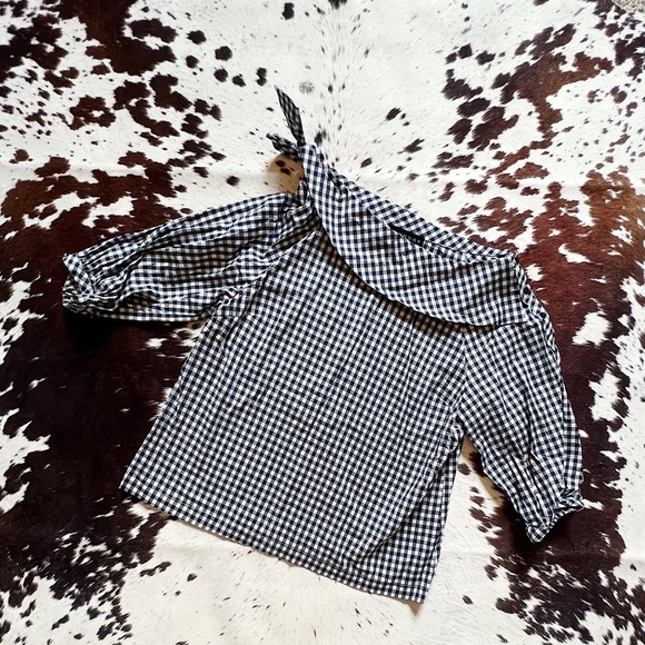 Laundry By Shelli Segal Tops - LAUNDRY By Shelli Segal Checkered Blouse Small